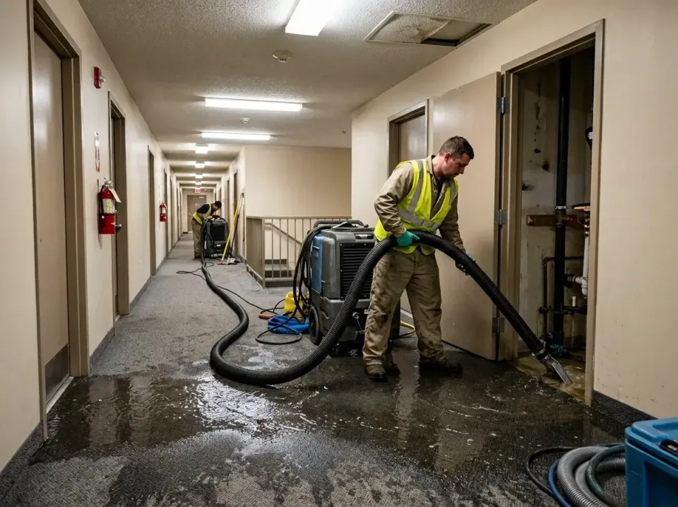 multi-unit-apartment-hallway-f-005 — frequently asked questions, Emergency Burst Pipe Water Extraction & Removal in Lyons, KS